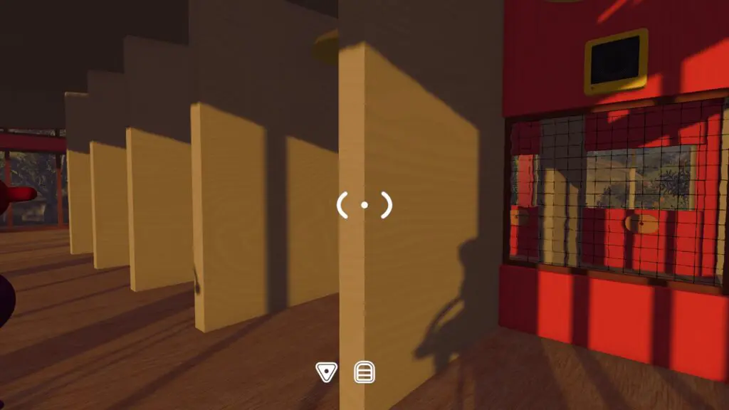 The pale music-room building stands on a wide red platform